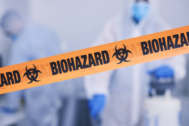 Professional Drug Lab Cleanup technician working in Morton, IL